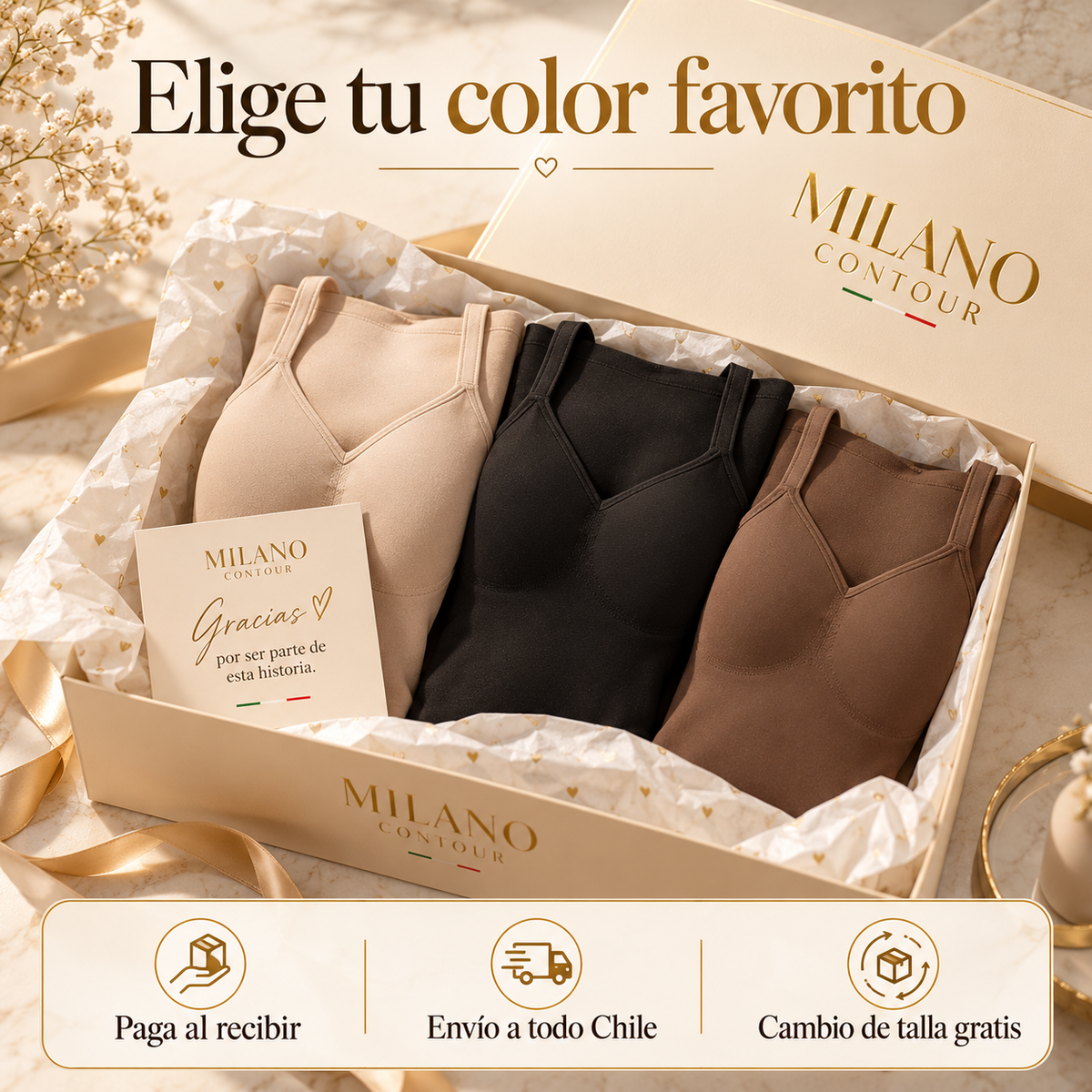 Milano Contour – Body Moldeador Invisible | Cintura Definida y Glúteos Realzados al Instante