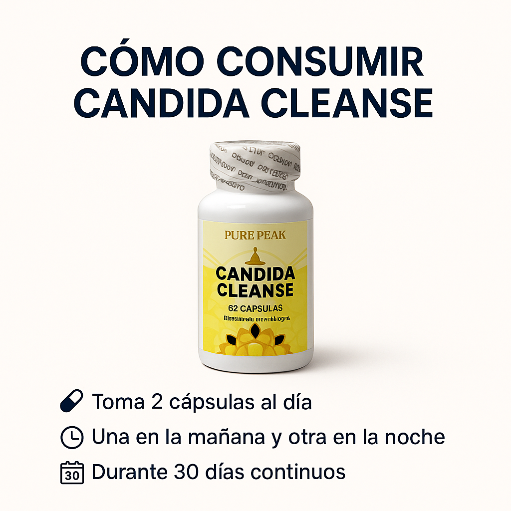 Candida Cleanse – Equilibra tu cuerpo y limpia desde adentro